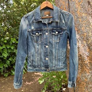 AE Distressed Jean Jacket